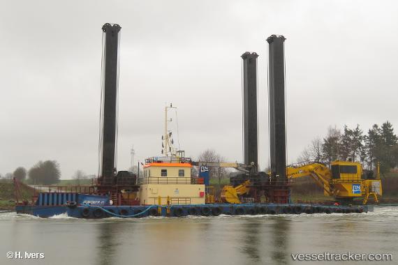 vessel Gungner R IMO: 1167312, Dredger
