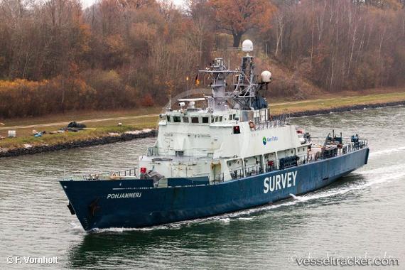 vessel Pohjanmeri IMO: 4542642, Research Vessel
