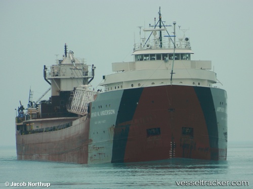 vessel Arthur M. Anderson IMO: 5025691, Self Discharging Bulk Carrier
