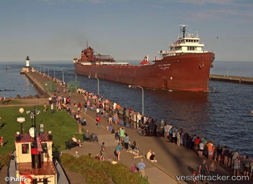 vessel Lee A Tregurtha IMO: 5385625, Self Discharging Bulk Carrier
