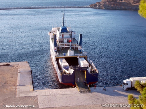 vessel Nearchos IMO: 6727193, Passenger Ro Ro Cargo Ship
