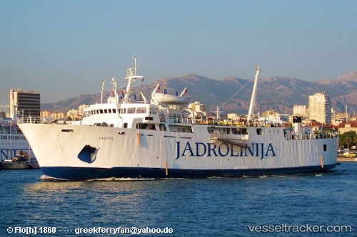 vessel Lastovo IMO: 7010717, Passenger Ro Ro Cargo Ship
