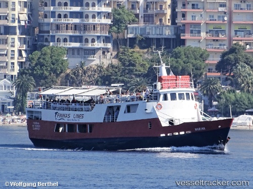 vessel Marina IMO: 7030535, Passenger Ro Ro Cargo Ship
