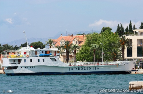 vessel Losinjanka IMO: 7038513, Passenger Ro Ro Cargo Ship

