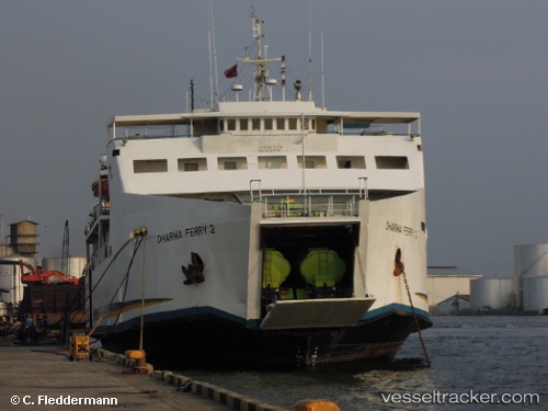 vessel Dharma Ferry 2 IMO: 7128095, Passenger Ro Ro Cargo Ship
