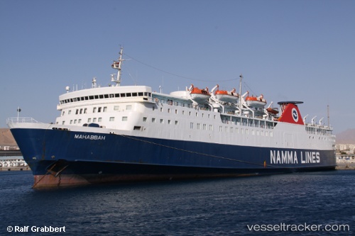 vessel Mahabbah IMO: 7210305, Passenger Ro Ro Cargo Ship
