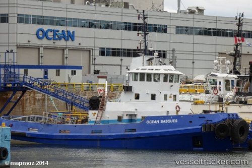 vessel Ocean Basques IMO: 7237212, Tug
