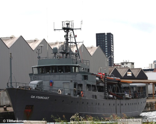 vessel Commandant Fourcault IMO: 7304675, Search And Rescue Vessel
