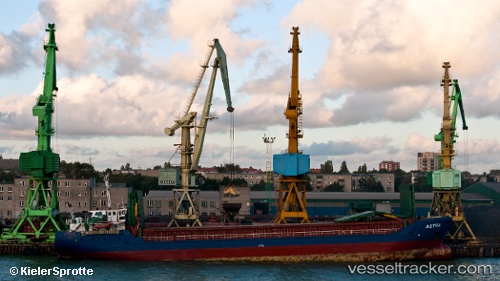 vessel Astra Marine IMO: 7305112, General Cargo Ship
