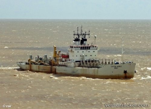 vessel Capitan Nunez 256 C IMO: 7345930, Hopper Dredger
