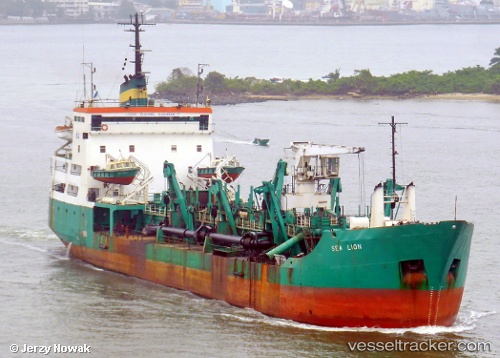vessel Sea Lion IMO: 7346336, Hopper Dredger
