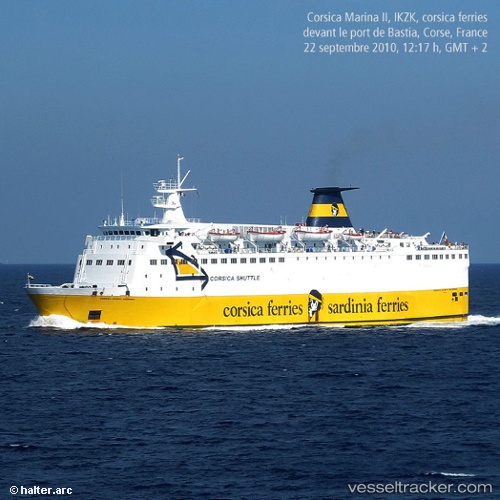 vessel Corsica Marina Secon IMO: 7349039, Passenger Ro Ro Cargo Ship
