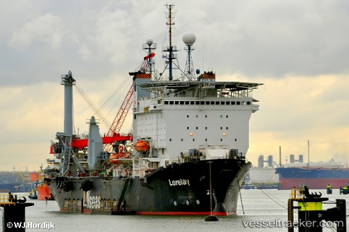 vessel Lorelay IMO: 7349807, Pipe Layer
