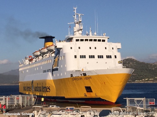 vessel Sardinia Vera IMO: 7360617, Passenger Ro Ro Cargo Ship
