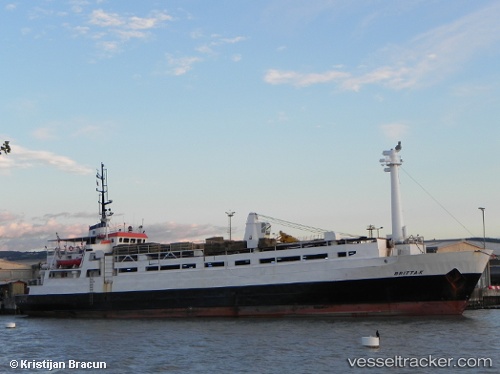 vessel BRITTA K IMO: 7368815, Livestock Carrier
