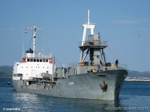 vessel Lika IMO: 7377701, Cement Carrier
