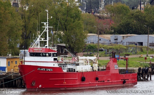 vessel ATLANTIC EXPRESS IMO: 7390820, Fishing Vessel