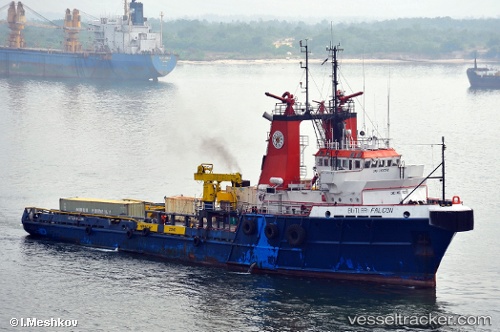 vessel Butler Falcon IMO: 7400780, Offshore Tug Supply Ship
