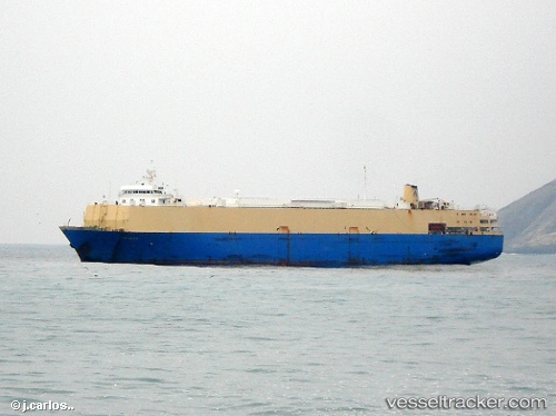 vessel Elevation IMO: 7407324, Livestock Carrier
