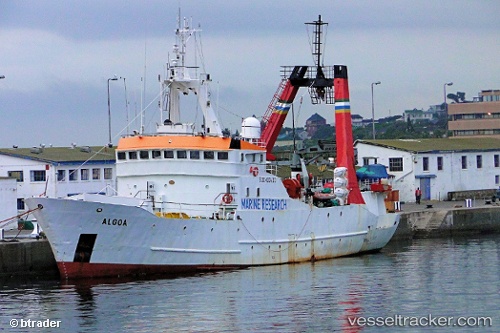 vessel Algoa IMO: 7410369, Fishing Support Vessel
