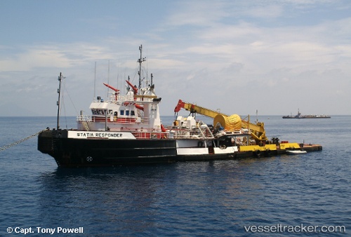 vessel Statia Responder IMO: 7417238, Offshore Tug Supply Ship
