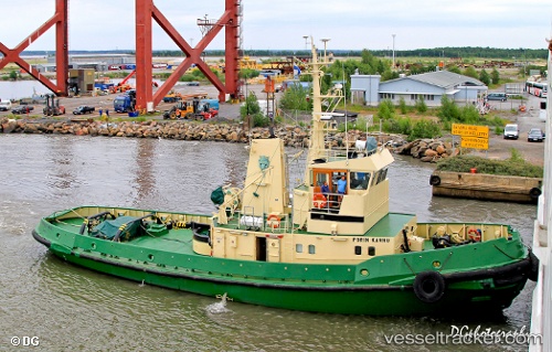 vessel Porin Karhu IMO: 7422386, Tug
