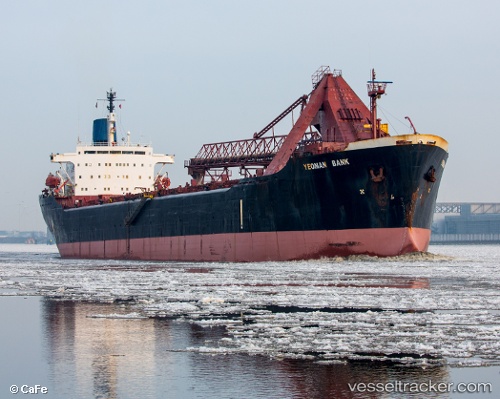 vessel Yeoman Bank IMO: 7422881, Self Discharging Bulk Carrier
