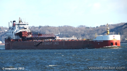 vessel Csl Laurentien IMO: 7423108, Self Discharging Bulk Carrier
