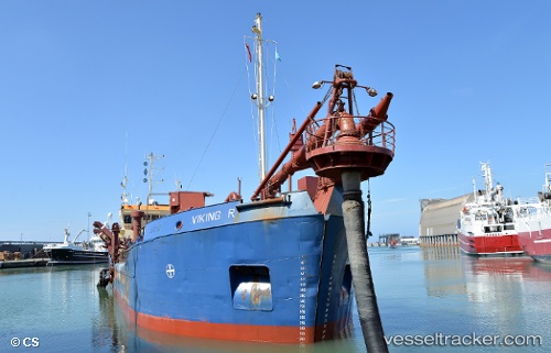 vessel Viking R IMO: 7432068, Hopper Dredger
