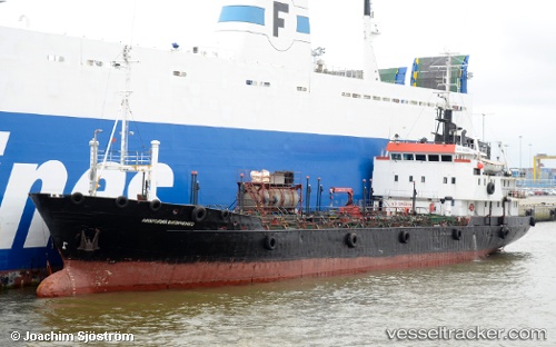 vessel Anatoly Bilichenko IMO: 7434195, Oil Products Tanker
