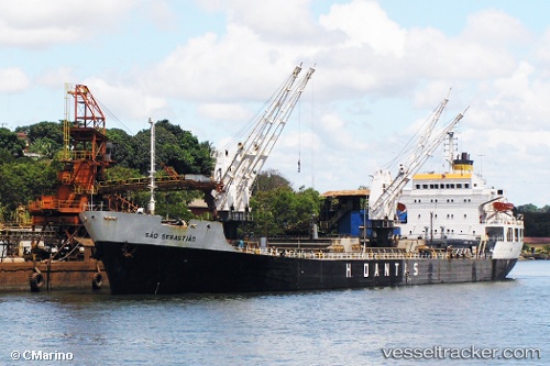 vessel Sao Sebastiao IMO: 7505188, Bulk Carrier
