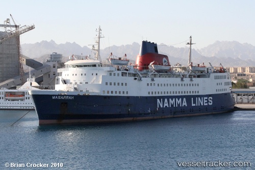 vessel Masarrah IMO: 7507019, Passenger Ro Ro Cargo Ship

