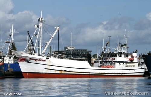vessel American Lady IMO: 7513006, Fishing Vessel
