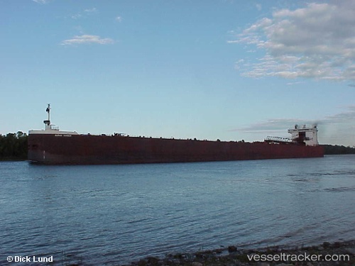 vessel BURNS HARBOR IMO: 7514713, Self-Discharging Bulk Carrier