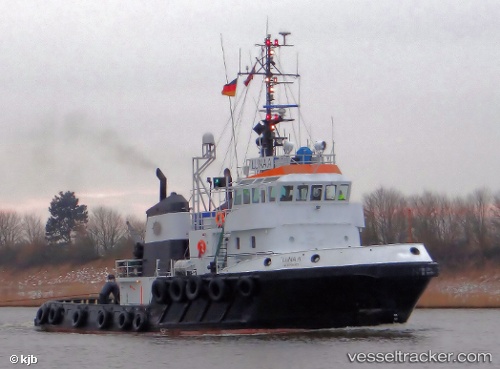 vessel Luna Tug IMO: 7522150, Tug
