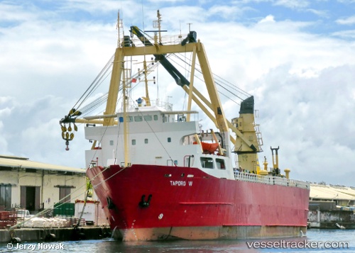 vessel TAPORO VII IMO: 7525360, Palletised Cargo Ship