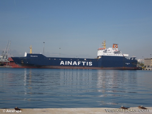 vessel Pelagitis IMO: 7528611, Ro Ro Cargo Ship
