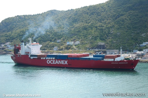 vessel Oceanex Sanderling IMO: 7603502, Ro Ro Cargo Ship
