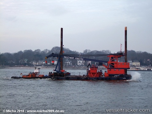 vessel Tk 10 Wal IMO: 7609790, Crane Ship
