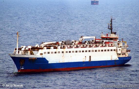 vessel Nader A IMO: 7611547, Livestock Carrier
