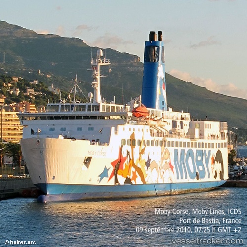 vessel Moby Corse IMO: 7615414, Passenger Ro Ro Cargo Ship
