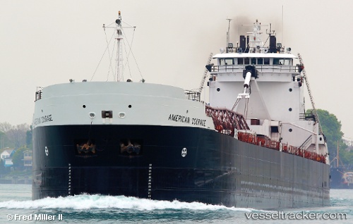 vessel American Courage IMO: 7634226, Self Discharging Bulk Carrier
