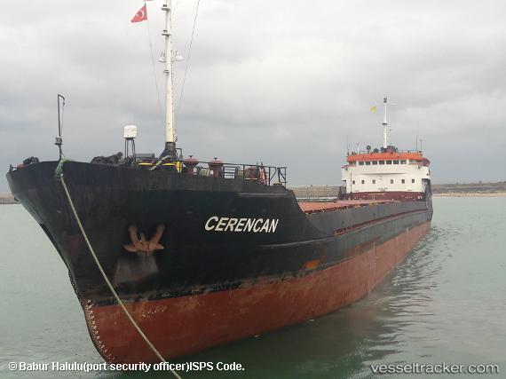 vessel CERENCAN IMO: 7644130, 