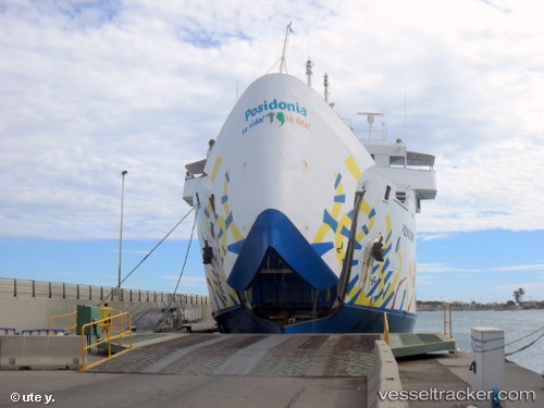 vessel Posidonia IMO: 7717286, Passenger Ro Ro Cargo Ship
