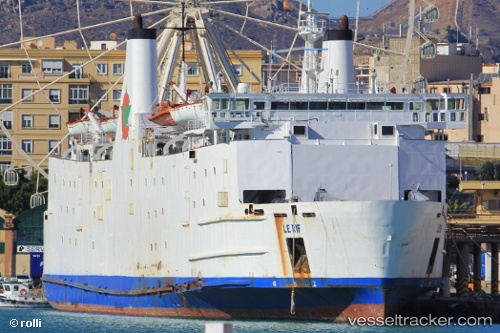 vessel Morocco Sun IMO: 7719430, Passenger Ro Ro Cargo Ship
