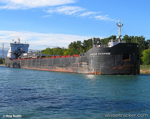 vessel Algoma Enterprise IMO: 7726677, Self Discharging Bulk Carrier
