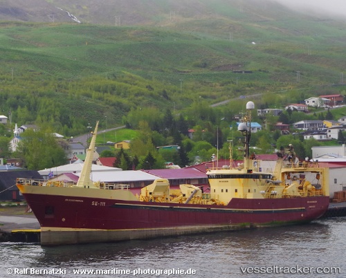 vessel Jon Kjartansson Ii IMO: 7728601, Fishing Vessel
