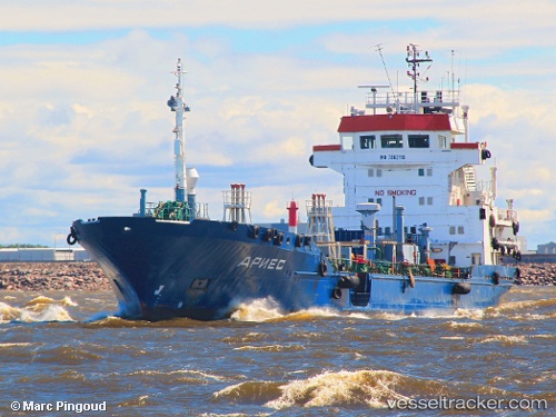 vessel Aries IMO: 7802110, Chemical Oil Products Tanker
