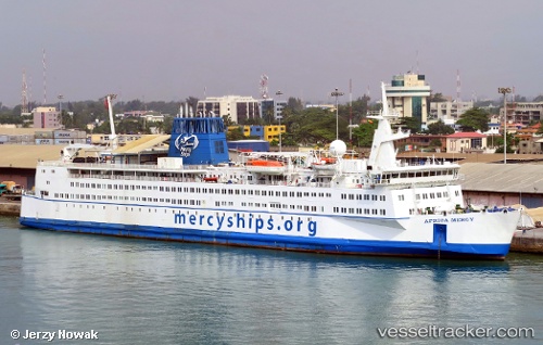 vessel Africa Mercy IMO: 7803188, Hospital Vessel
