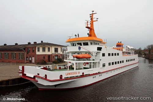 vessel Langeoog3 IMO: 7811135, Passenger Ship
